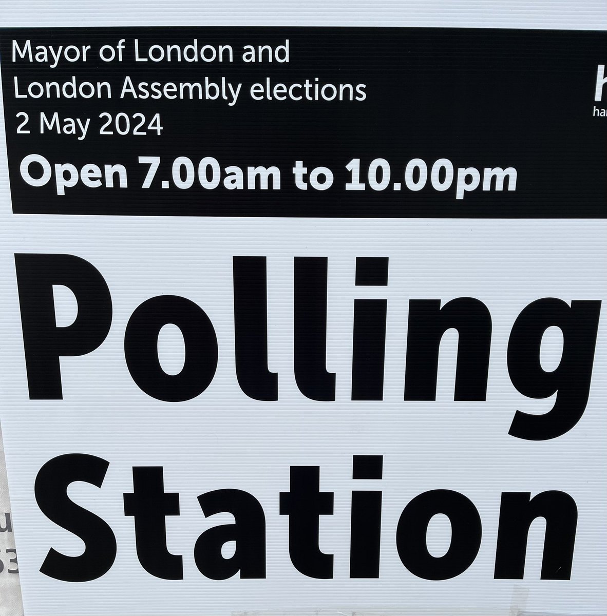 My first London vote ever. No queue No closed box No school closures. Everything smooth and easy. Honoured of having had this chance #PollingDay #LondonElections