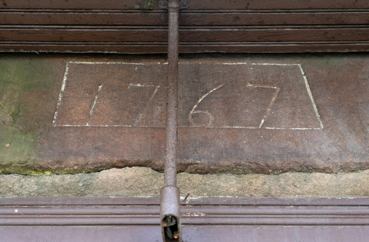 #PreservationMonth: Building Materials. Brownstone, a type of sandstone, has been quarried in Fair Haven Heights since  colonial times. An early examples of its use can still be seen in the house of Jehiel and Mabel (Morris) Forbes facing the Boston Post Road, built in 1767.