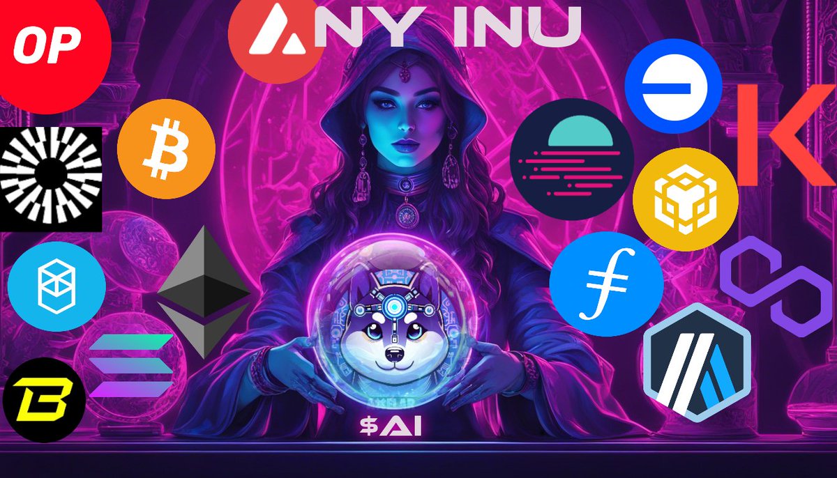 @Teamkellerath If you're looking for the a GEM! Don't miss out!

$AI @AnyInuCoin the multichain dog with a vision for the future!

✨50k + holders and counting, spread across a total of 18+ blockchain communities!
✨ Low Market Cap sitting just under 18 Million 🚀

Get ready for the next 1000X