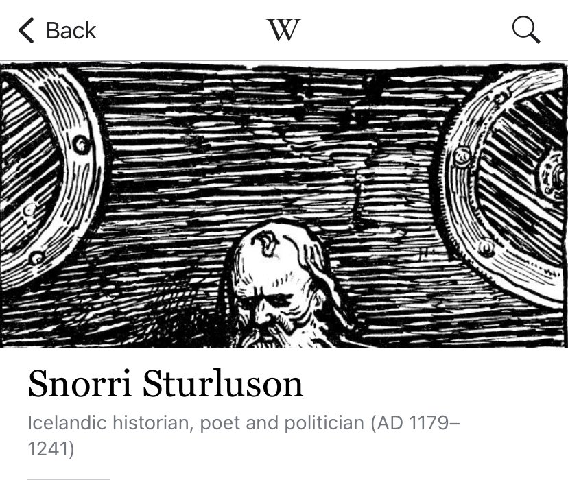 i love this guy. Snorri Sturluson