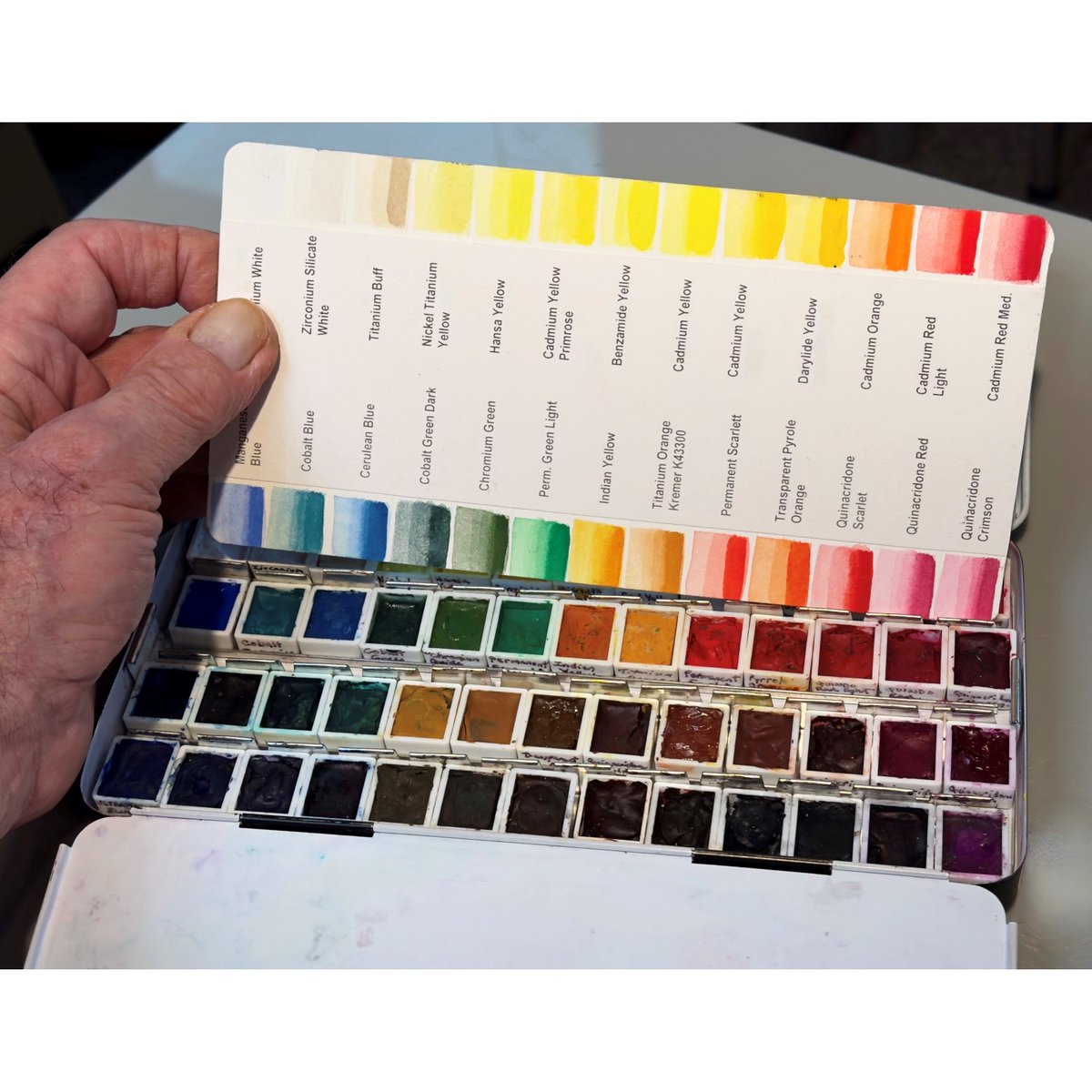 Interested in using QoR Watercolor paints for inpainting? Fiona Rutka, PSG Publications Chair, has compiled tips & tricks on all things QoR from many conservators, including James Bernstein, the instructor of over 44 Mastering Inpainting workshops: community.culturalheritage.org/blogs/aic-news… [1/2]