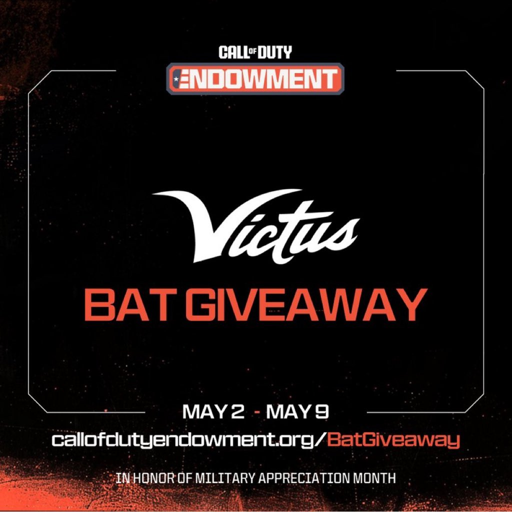 This Military Appreciation Month, the Endowment is proud to partner with the @Rangers for their Theme Night on 5/15, and we have a special giveaway! Follow us, RT, and comment with your fave baseball memory for the chance to win a custom @VictusSports signed by @AdolisJose! ⚾