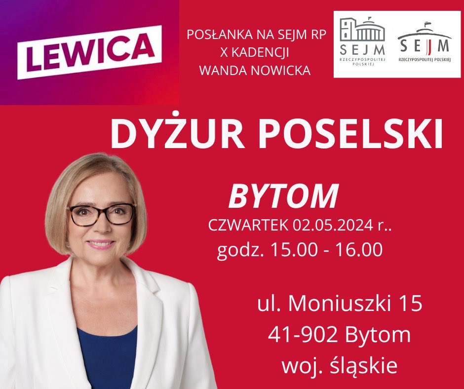 Dziękuję wszystkim, którzy wzięli udział w dzisiejszym dyżurze poselskim w moim biurze! Były to owocne rozmowy, pełne ciekawych dyskusji i konstruktywnych pomysłów na rozwój naszej społeczności. Wasza aktywność i zaangażowanie są nieocenione. Wspólnie możemy wiele zdziałać! 💬🤝