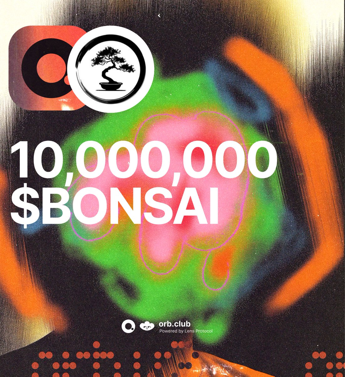 calling all creators and artists 👩🏿‍🎨👩🏻‍🎨🧑🏽‍🎨 the orb team is excited to announce we have received a 10,000,000 $BONSAI grant from the @bonsai_token404 team! 💰 this grant will be used to accelerate the app's growth by distributing to creatives, contributors, and even rewarding…