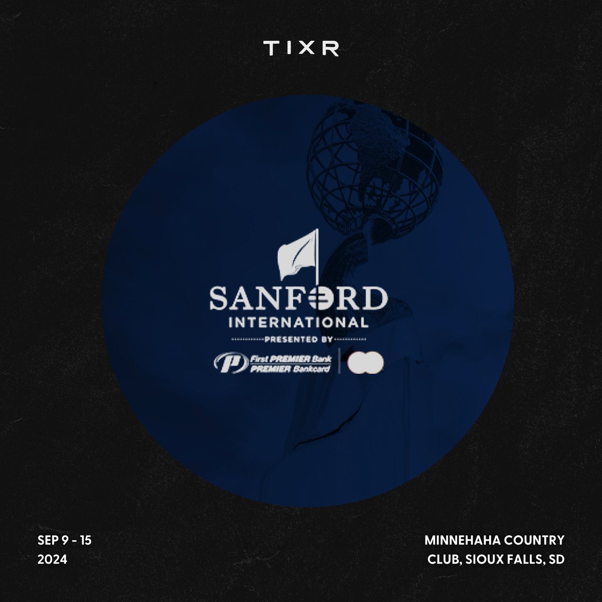 Golf legends are headed to Sioux Falls, South Dakota for the @SanfordIntl this fall! Weekend passes, food & beverage and merch packages, and hospitality offerings are all available on Tixr. tixr.com/groups/sanford…