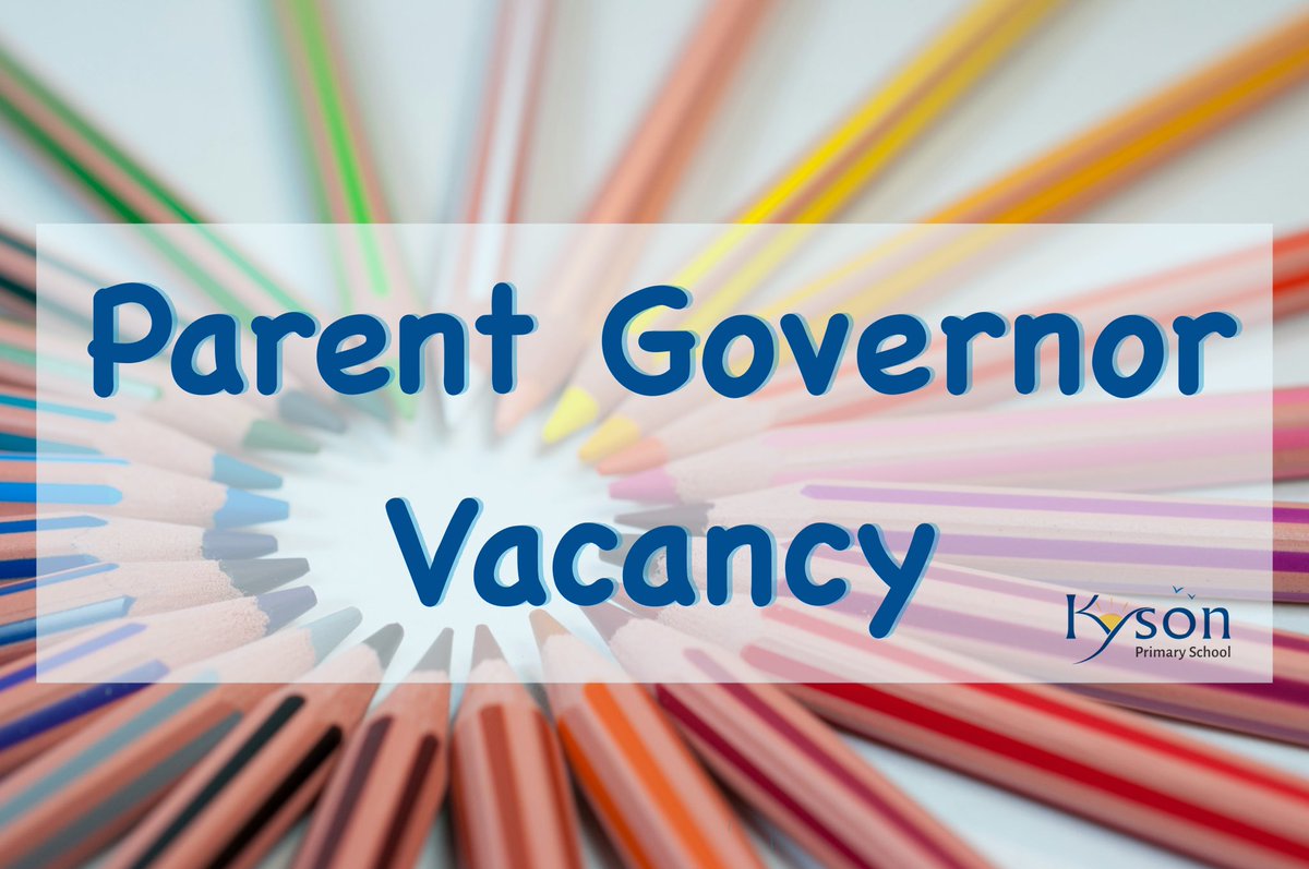 We have a vacancy for Parent Governor on our school governing body. There are lots of different attributes and experiences which lend themselves to this role. Please get in touch with the school office for more information.