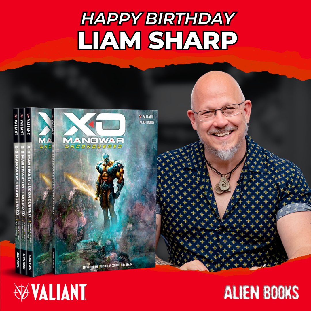 🎉 Today we celebrate the birthday of the talented artist Liam Sharp! 🎂 Born in Derby, England on May 2nd, 1968, Liam is the skilled hands behind X-O Manowar: Unconquered. Join us in wishing him a fantastic 56th birthday! 🥳✨ @LiamRSharp