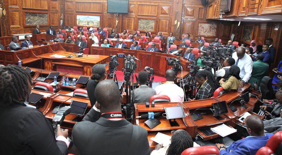 Today, the COG appeared before the joint sitting committee between the @NAssemblyKE and @Senate_KE standing committees on health to discuss HRH issues issues in the health sector. As COG we will hold meetings with the unions next week to iron out all issues to solve the impasse