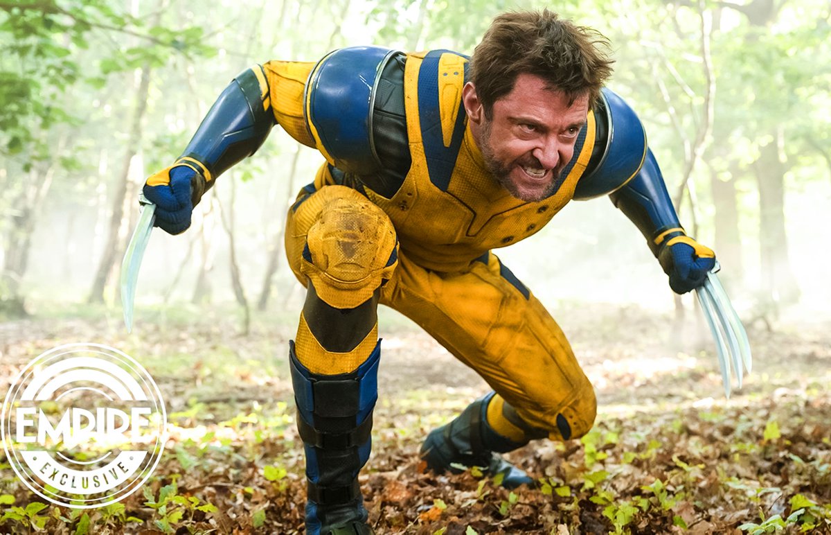An official new still of Hugh Jackman's Wolverine in #DeadpoolAndWolverine has been released!