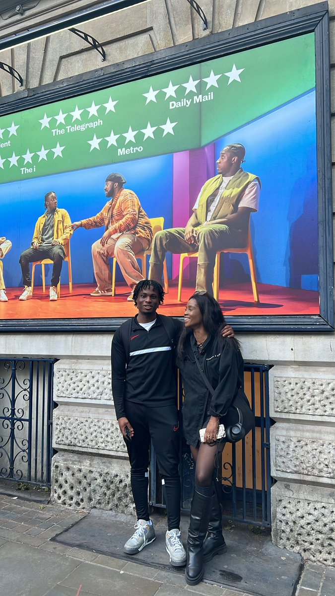 I’ve seen this show three times now, but it was my little brothers first ever theatre experience and he absolutely loved it 🤍

#ForBlackBoys