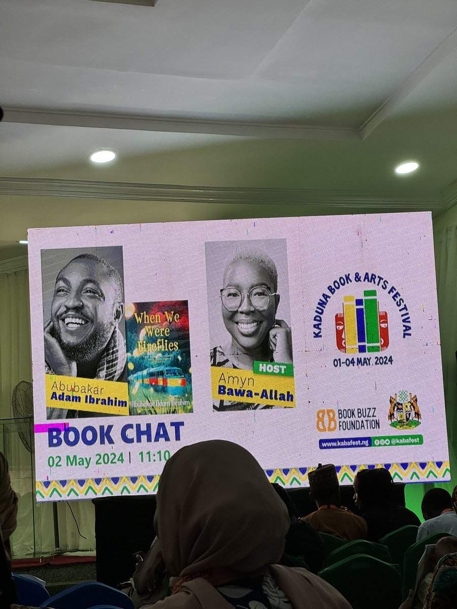 I particularly enjoyed these book chats @KabaFest