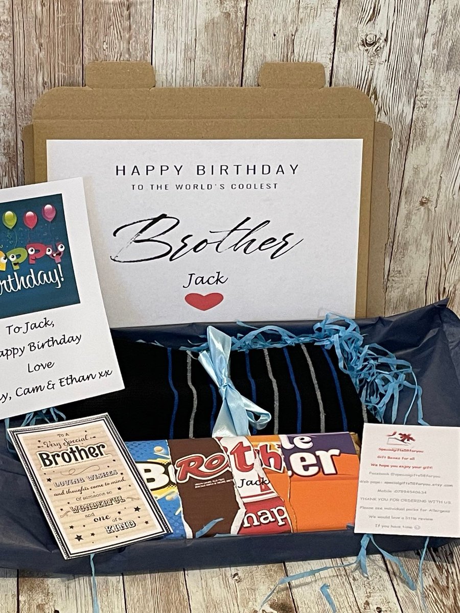 Lovely personalised Brother gift.
Birthday gift, well done, congratulations, gift for him.

ktspecialgifts.etsy.com/listing/107934…

#brothergift #bestbrother #brother #etsy #birthday