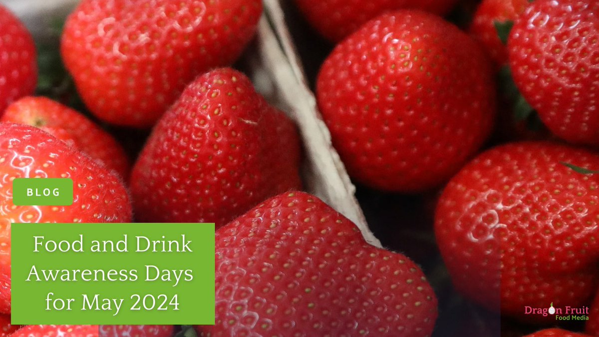 Do you struggle with ideas for your #food and #drink social media post? Are you using awareness days? Read my latest blog for all the food and drink days in May. dragonfruitfoodmedia.co.uk/blog/bp/may-aw…