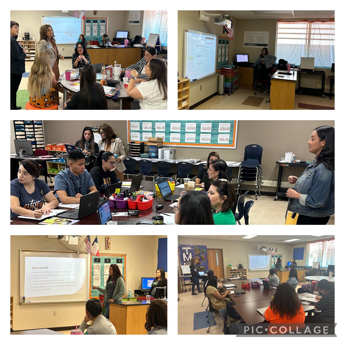 What a special treat! Our campus, <a href="/Butler_ES/">Rosa M. Chavez</a>, has received a double dose of great professional development trainings from our very own Coyote educators over the past two CPT meetings. #TeamSISD #JBP #TCEA #RBL