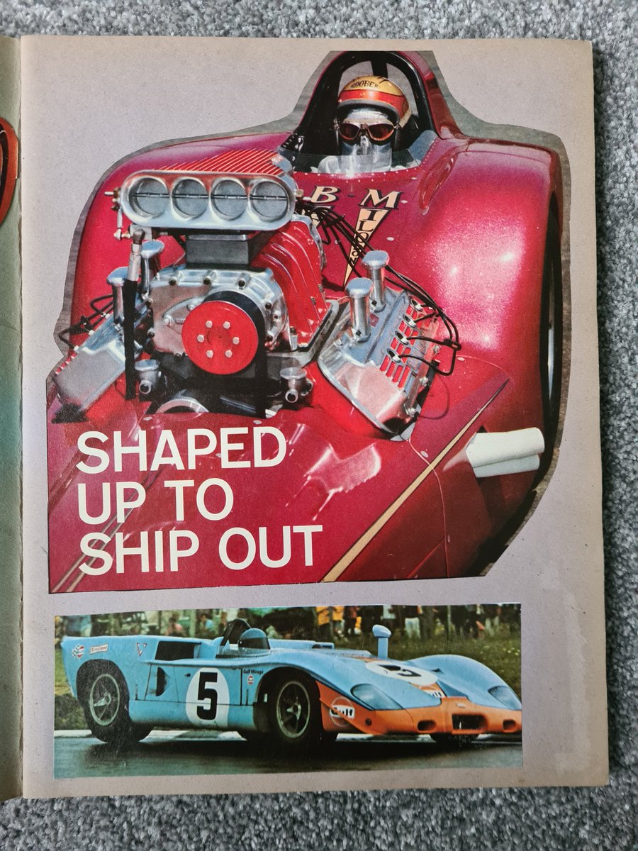 Found my old motor racing scrapbook from the '60's...😊