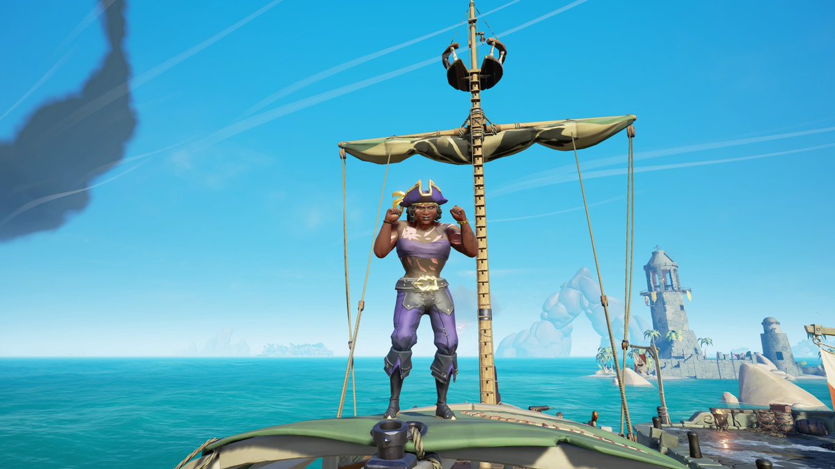 #SeaOfThieves #PS5 hit pirate legend yesterday