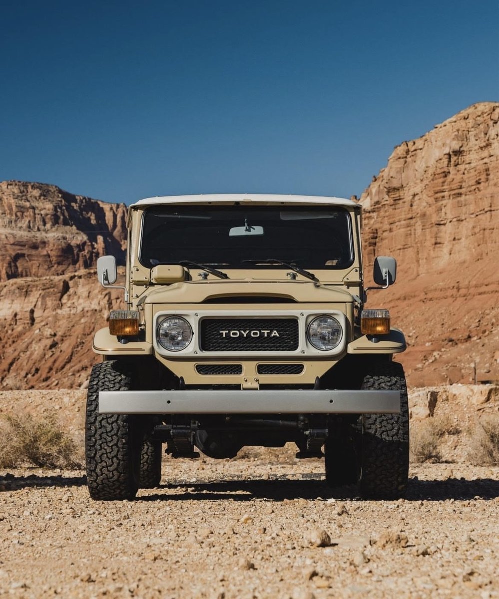 Humble beginnings, unrivaled reputation. Who remembers the classic 1983 #LandCruiser FJ40? #TBT #LetsGoPlaces