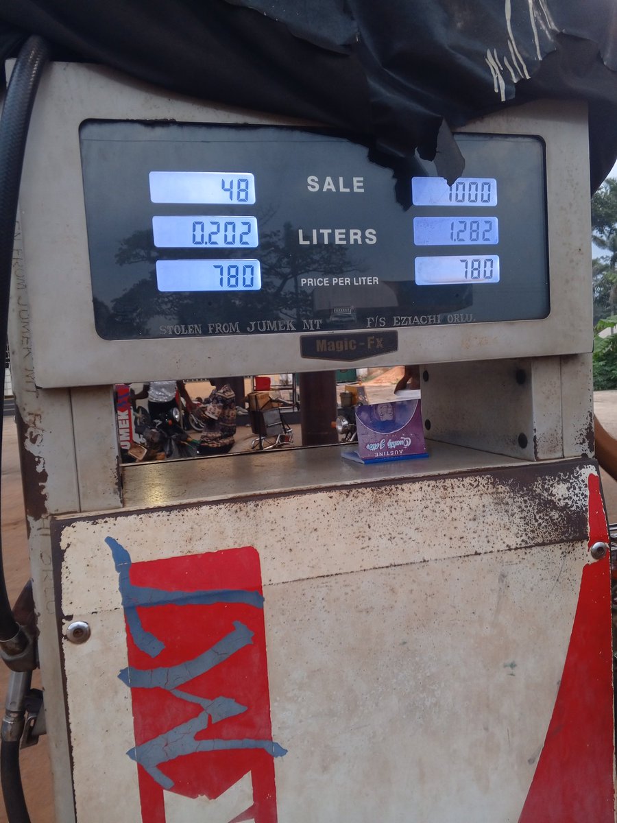 How much is 1litre of fuel in your area?