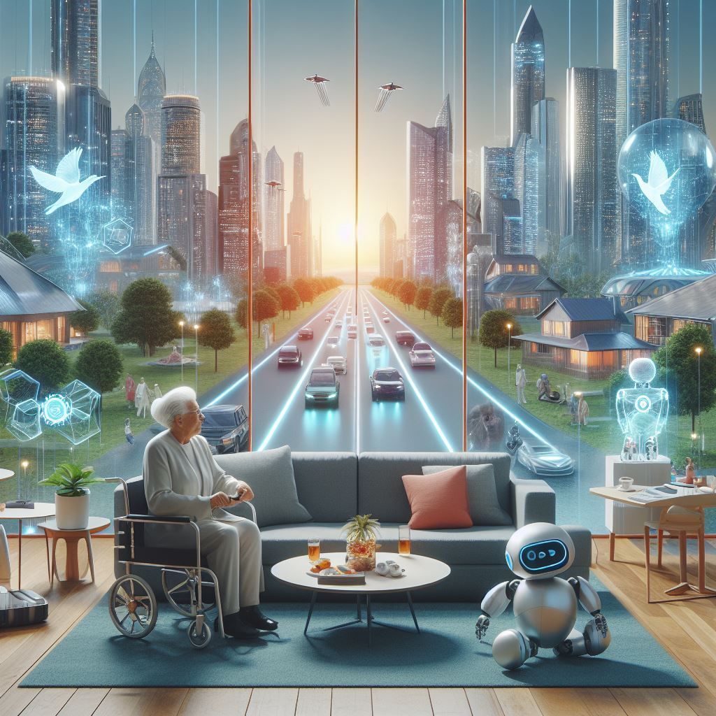 LubaRascheff's tweet image. Imagine a future where long-term care seniors live independently, without the need for constant supervision. Thanks to 24/7 robotic assistants, they&apos;ll have their needs met and safety ensured. #LTC #RoboticAssistance #IndependentLiving

Image by Copilot using Designer - MS AI
