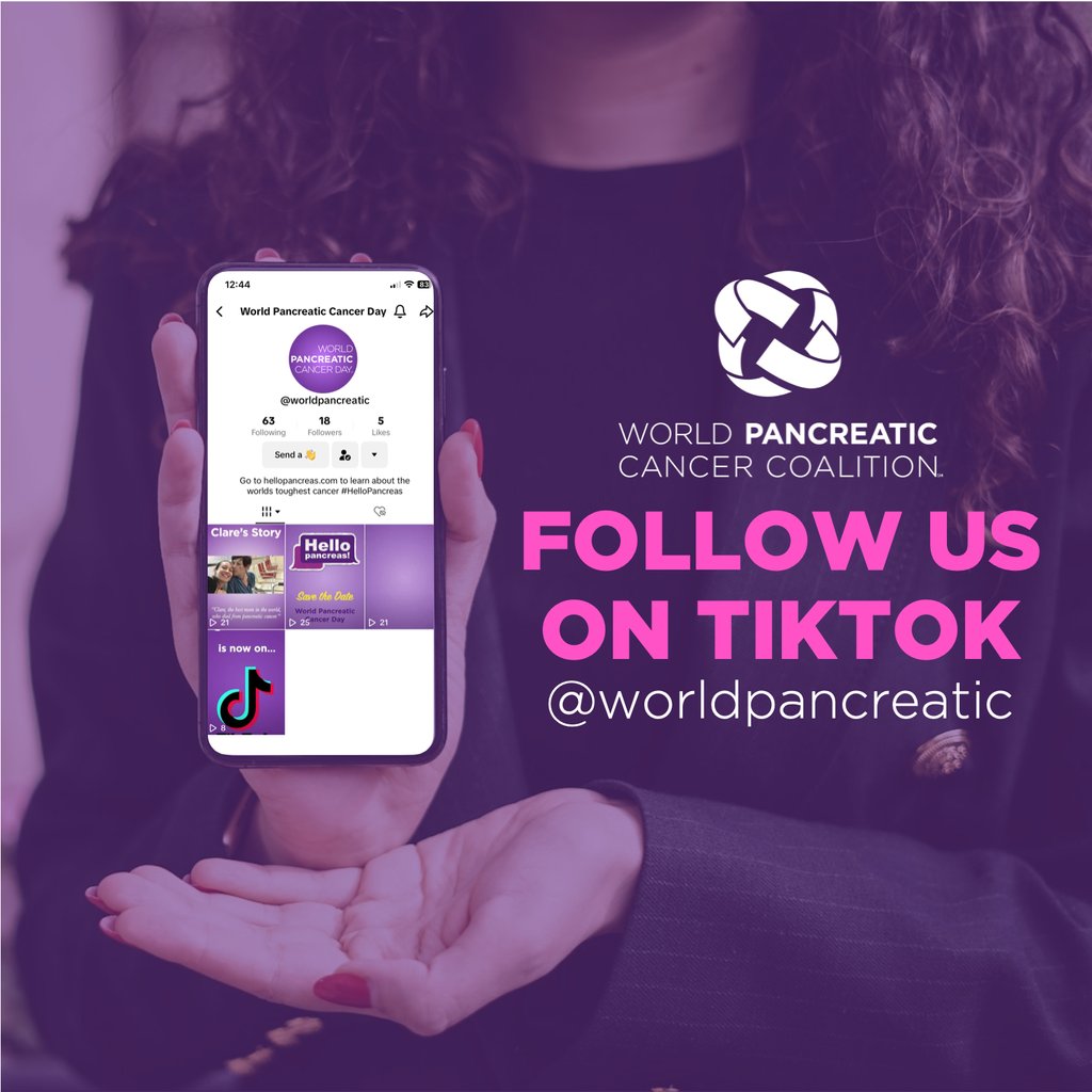 Have you seen our brand new TikTok account? We believe using TikTok will help us spread awareness of our #pancreaticcancer messages, but we need your support! Please follow our account @worldpancreatic and bear with us as just beginning to develop our TikTok style. #WPCD #WPCC