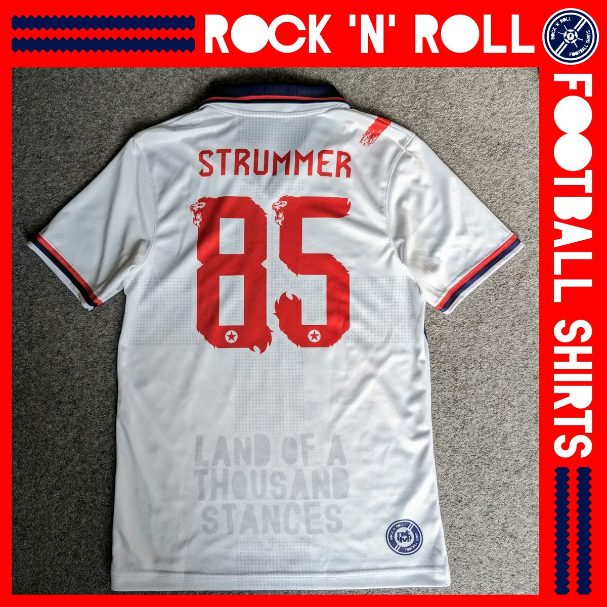 If we designed the England shirt it would look a lot like like this.

nxt lvl THIS IS ENGLAND football shirt coming soon 

#thisisengland #theclash #joestrummer #cutthecrap #londoncalling #englandfootballteam #englishfootball #footballshirt #bandshirt