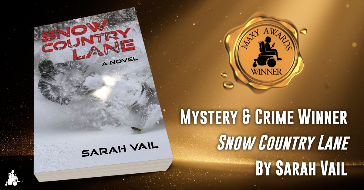 Congratulations to the 2024 Maxy Awards Mystery & Crime Winner, 'Snow Country Lane' by Sarah Vail! #booknews #bookawards #MaxyAwards #Mystery #CrimeFiction #Read