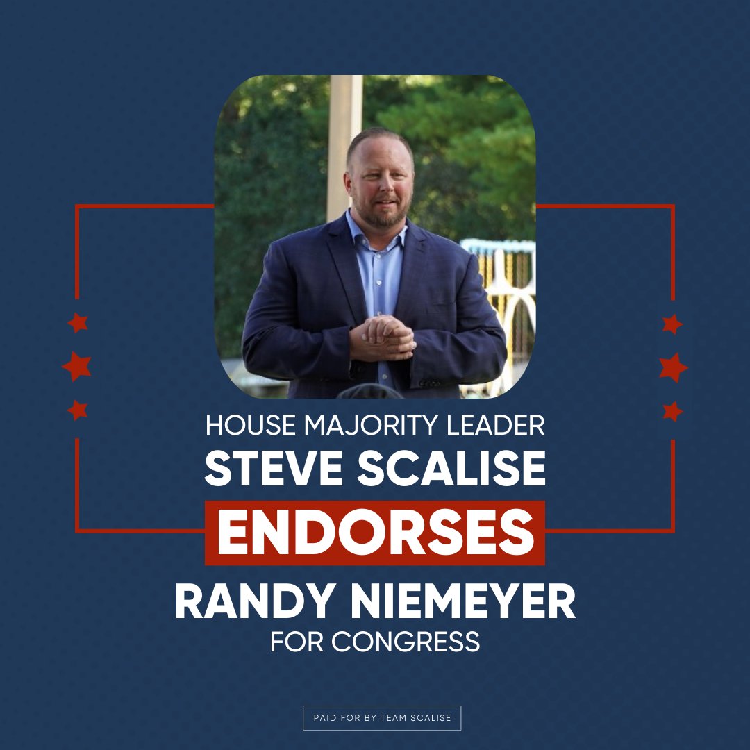 A fourth-generation small businessman, Randy Niemeyer embodies the values and principles of Northwest Indiana. His dedication to service and commitment to ushering in an America-first agenda makes @Niemeyer_Randy the best choice for #IN01.