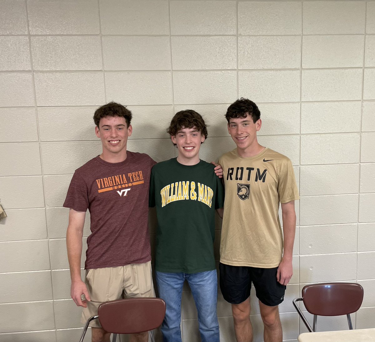 My AP Lit crew sporting their college choices!  UGA/ Ga Tech scholars, Here, There, and Everywhere Scholars, and the Auclair brothers- I just had to get a photo of them together! Congratulations class of 2024 … Oh the Places You’ll Go!