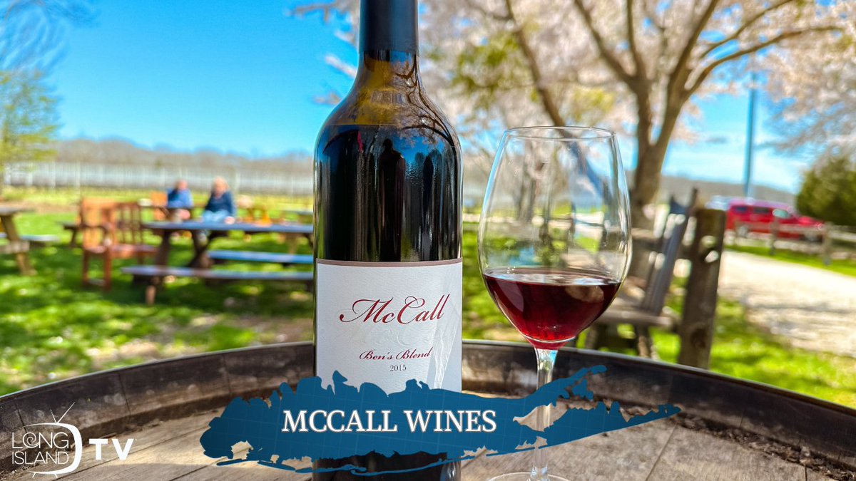 Be surrounded by rustic charm and immersed in tranquility with award-winning wine at this rustic hidden gem on the #NorthFork, #McCallWines 🍷🌸 #discoverlongisland Tune in to the The #EastEnd Show this weekend on @News12LI to catch the feature! 🎥