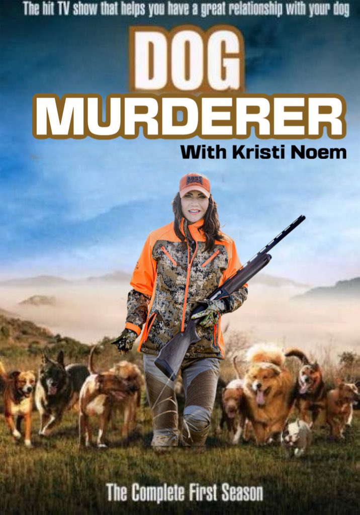 @KristiNoem You trying to spin yourself as the *real* victim of the innocent puppy you murdered?