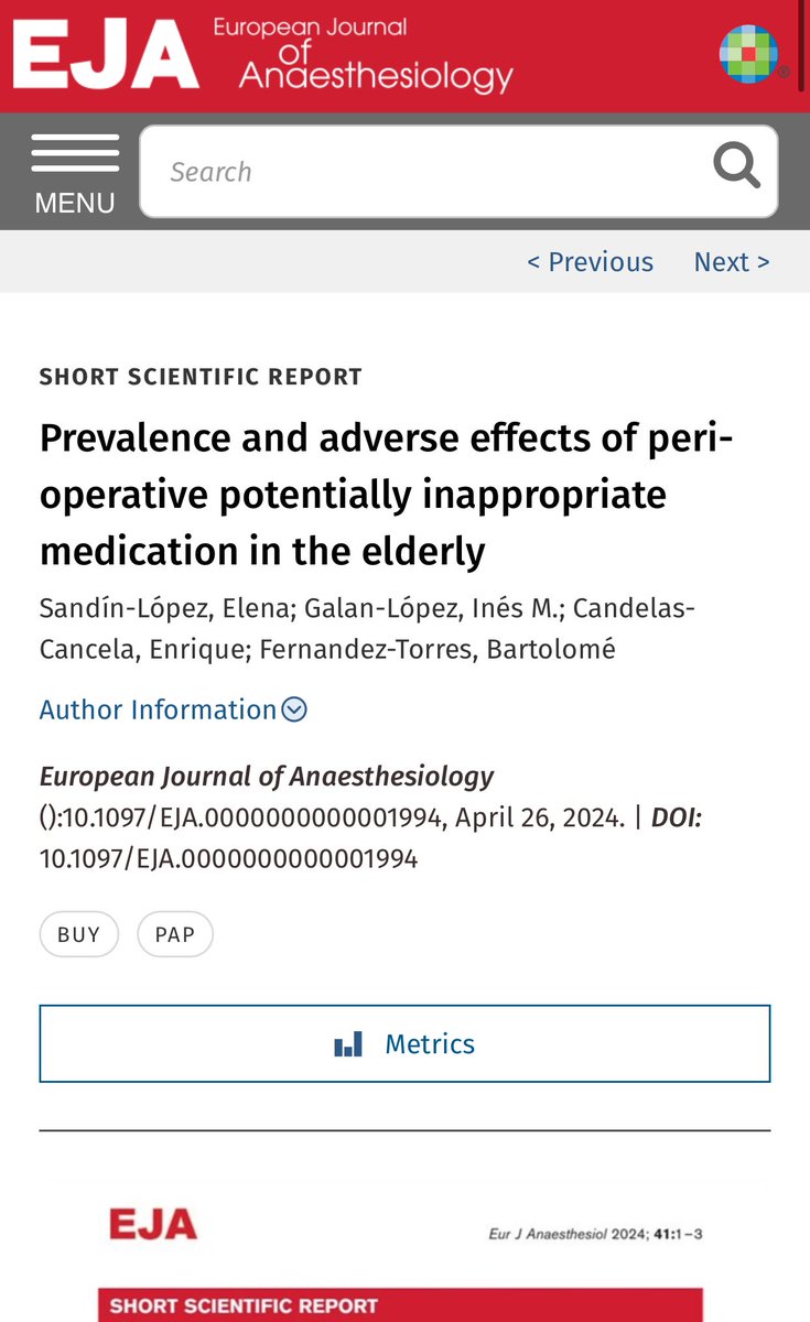 Fármacos potencialmente inapropiados administrados durante el perioperatorio
#AventhoAnestesia #AVENTHO #SMMCE

Nosotros tampoco estamos tan alejados de estas estadísticas.

Persiste el sobreabuso del midazolam, metoclopramida y dexmedetomidina 

Queda claro que en los contextos