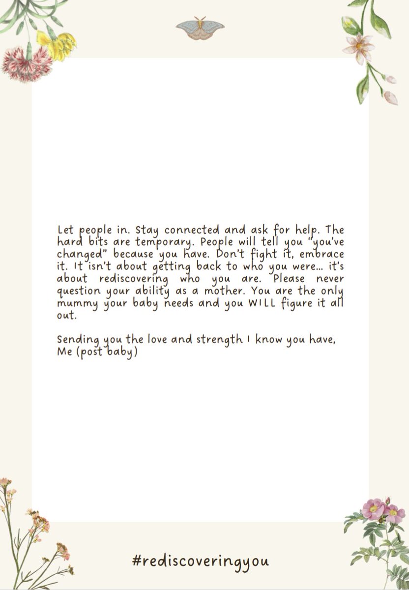 Another beautiful and honest letter 💜