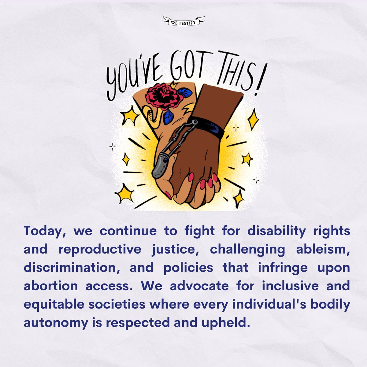 By standing in solidarity and amplifying the voices of marginalized communities, we can strive towards a world where every body is valued, and everyone can exercise bodily autonomy. Learn more about the movement at #LinkInBio