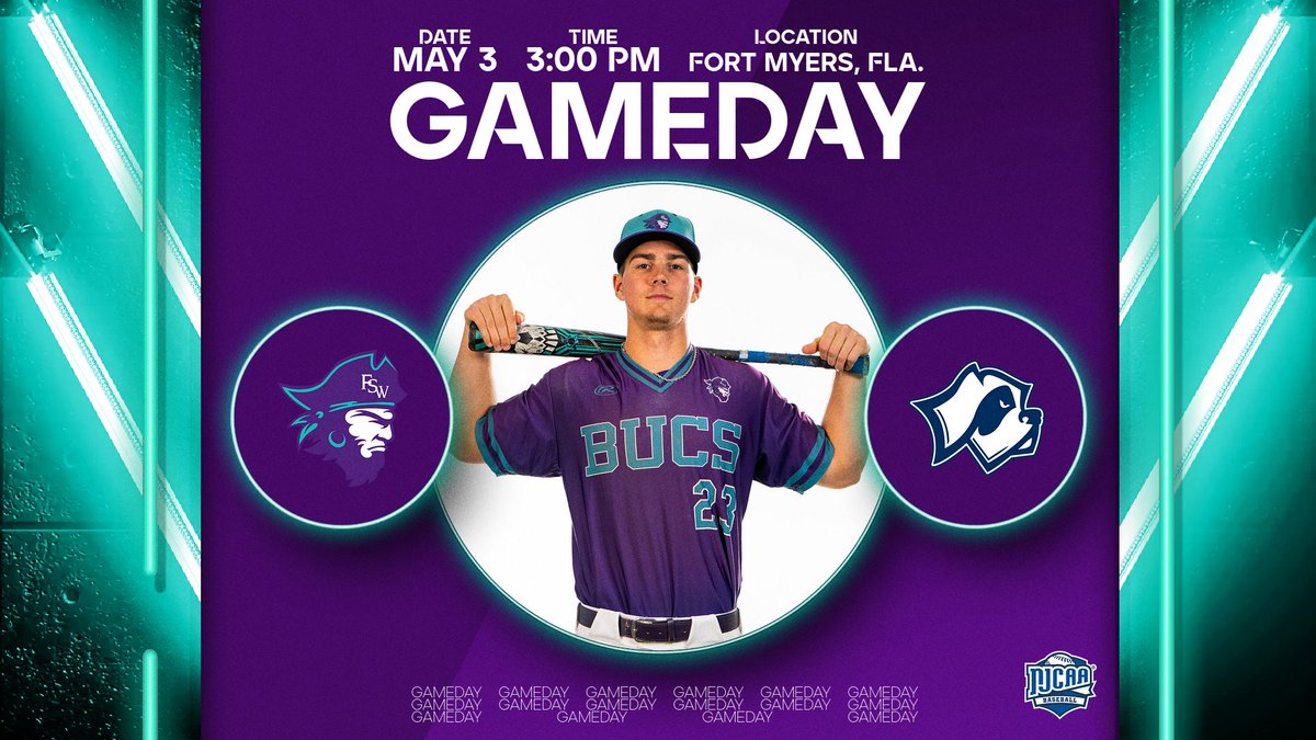 IT'S PLAYOFF GAMEDAY BUCS FANS! The Bucs and Saints kick off the 2024 postseason in the Fort Myers Regional ⚾️ vs. Santa Fe 🕒 3:00 PM 🏟️ Buccaneers Park 📺 FSWBucs.com/FSWBucsLive 📊 tinyurl.com/52zsk8bt 📰 tinyurl.com/nvp3tvjc