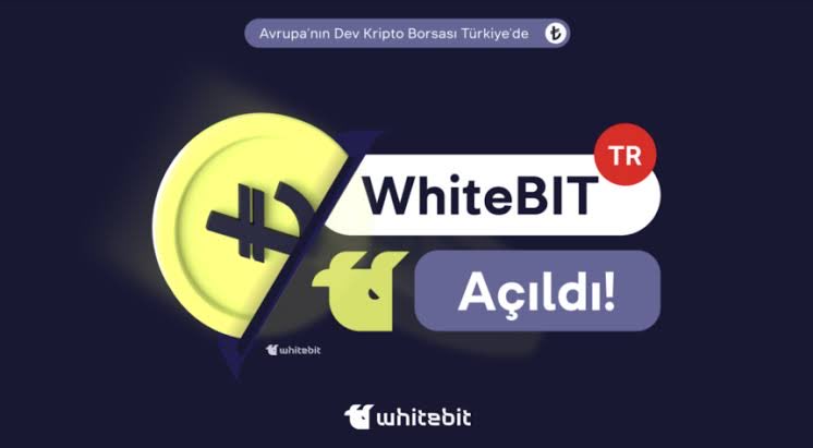 #Whitebit borsası artık resmi olarak Türkiye de.

Bankanızdan rahat şekilde TL yatırma ve çekme işlemleriyle birlikte yüzlerce projeye (#BTC, #altcoin ler vb.) de yatırım yapabilirsiniz.

Türkiye açılışına özel olarak güzel bir hediye etkinliği var. 

Yapmanız gerekenleri aşağıda…