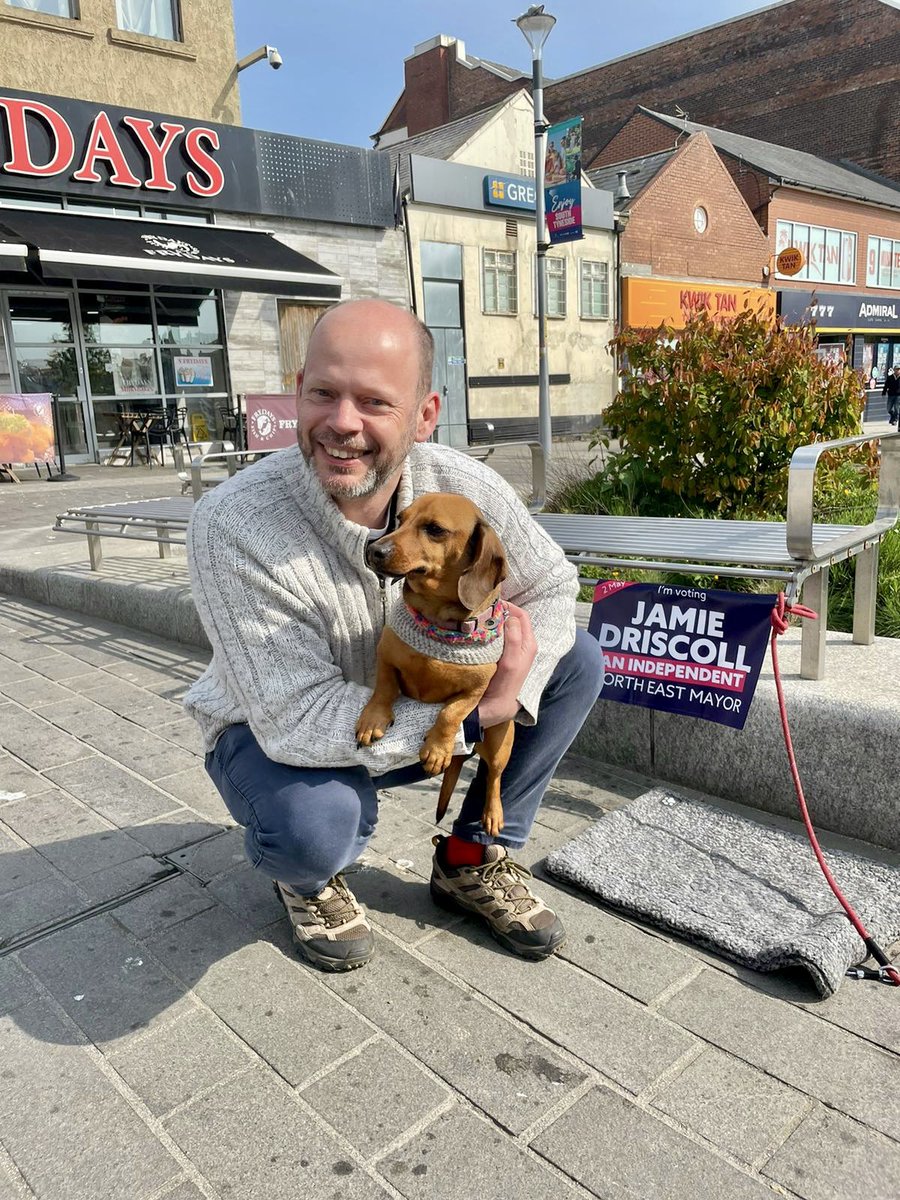 A comment we keep getting is that ‘we’re voting for Jamie because he actually turns up, to listen & talk’. And ‘yours is the only leaflet we’ve had. The others take us for granted’. We’ve certainly put some miles in these few weeks! #VoteJamie @MayorJD #SunnySouthShields