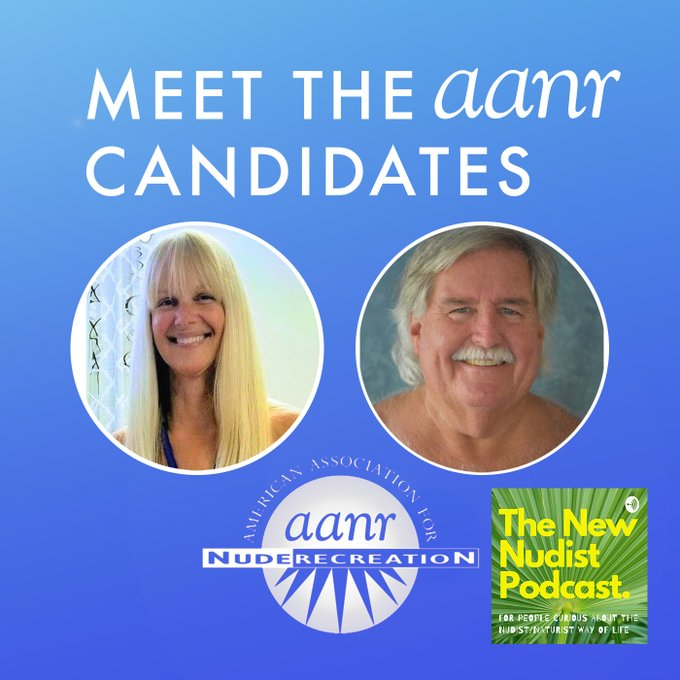 New Nudist Podcast: Meet the Candidates. We hear from both of the 2024 candidates for president of the American Association for Nude Recreation open.spotify.com/episode/5oz4wL… @aanr_nw @AANRwestRegion @AmericanNude @AANR_East @AANRMW @AANR_Southwest