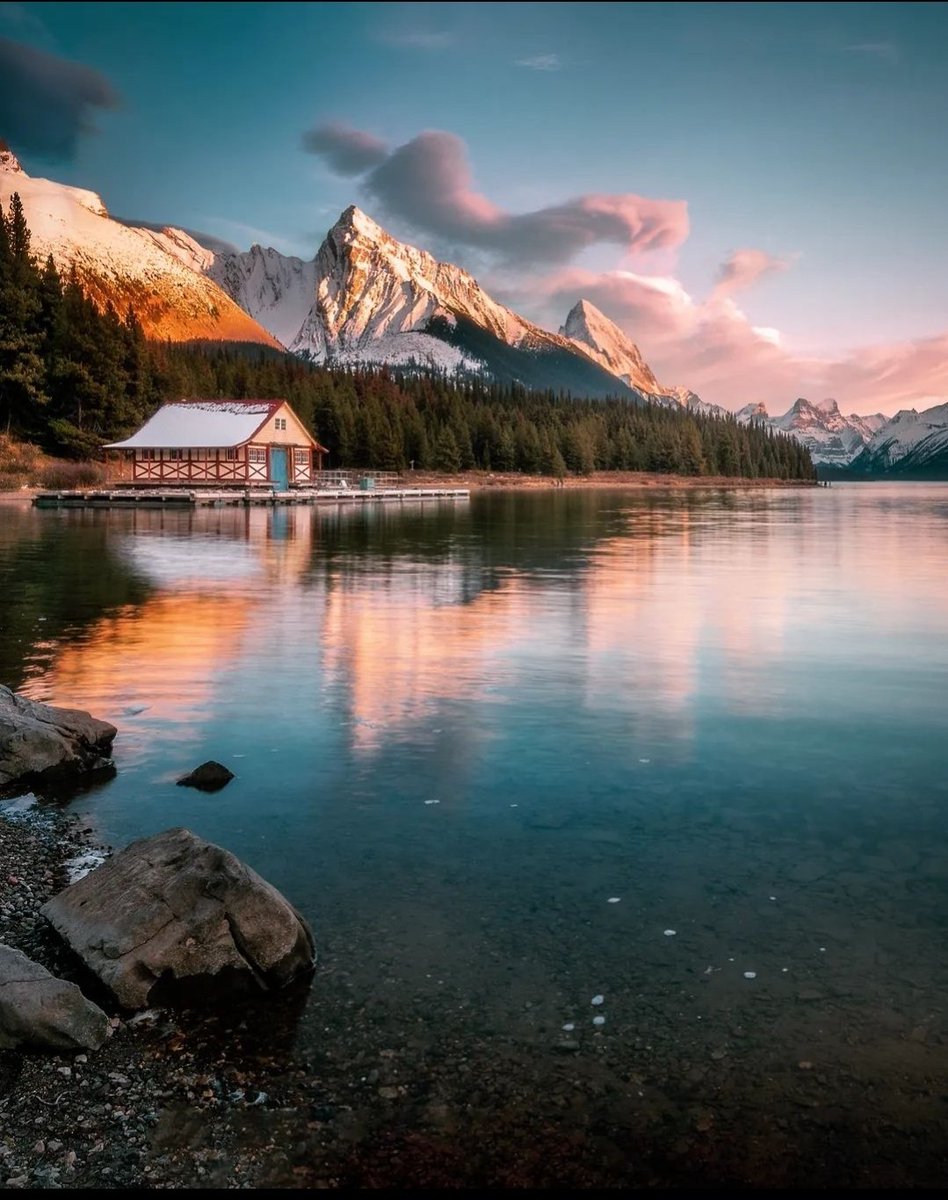 Maligne Lake, Jasper AB