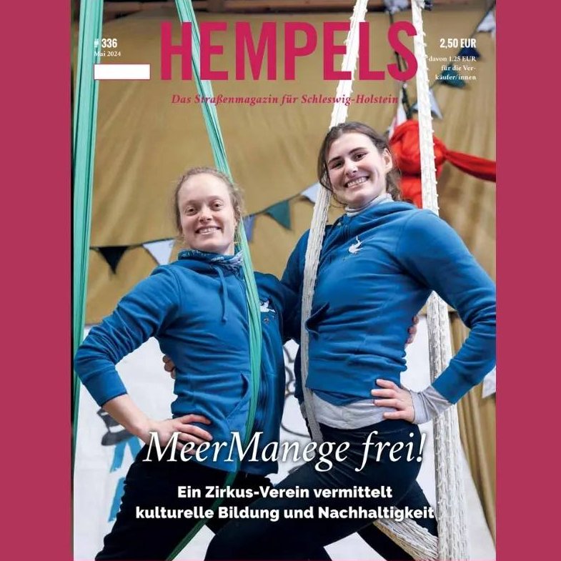 Das neue Hempels Magazin ist da - erhältlich bei den Straßenverkäufer*innen eures Vertrauens :-)!