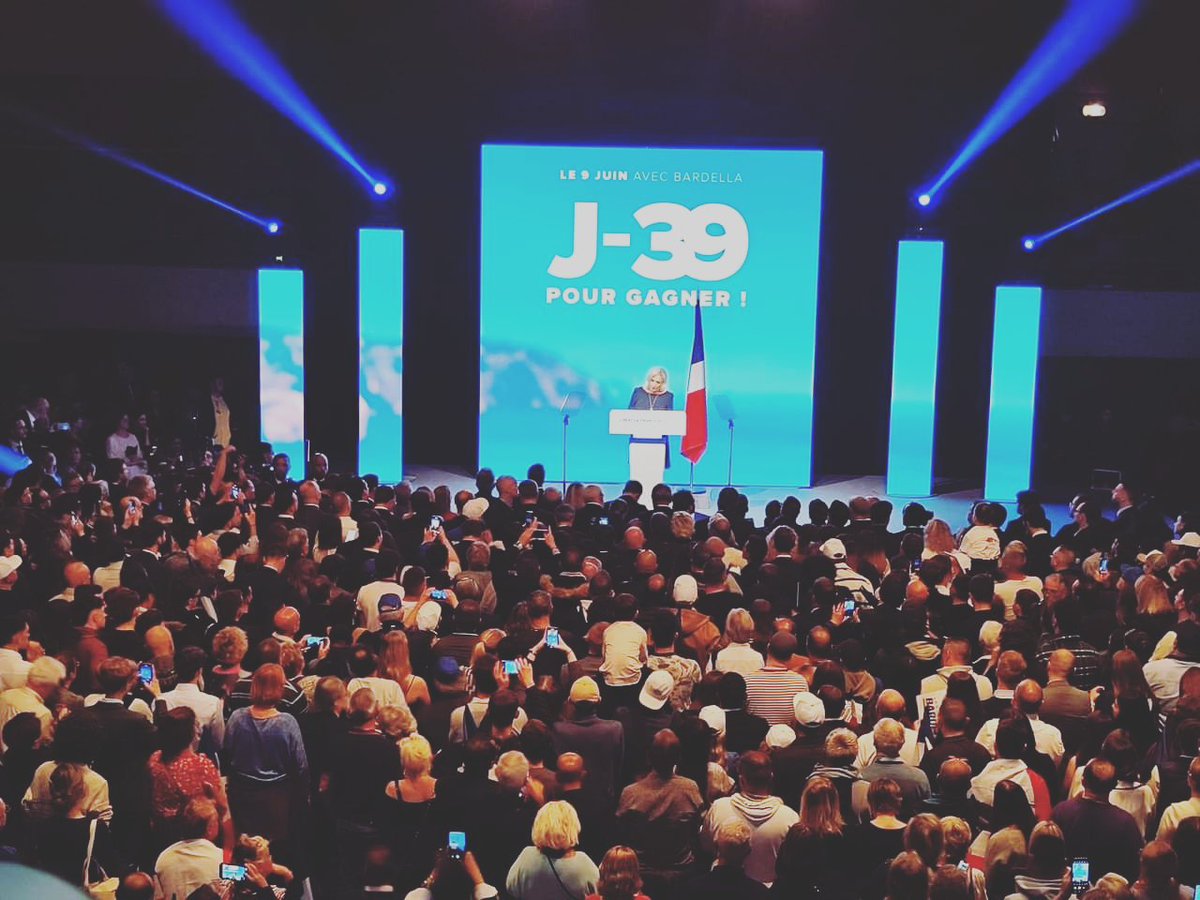 Hier c'était #Perpignan pour le #1mai , Demain ce sera le #9juin2024 avec Jordan Bardella 🥰🥰🥰
Un seul tour , un seul vote 💪💪💪
#VivementLe9Juin