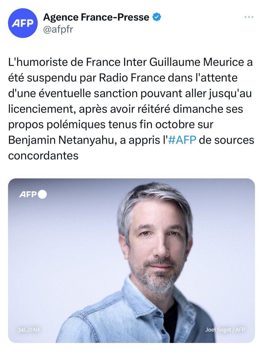 Par les temps qui courent, oser critiquer et dénoncer les agissements d’un pouvoir d’extrême droite qui conduisent la Cour Pénale Internationale à se saisir de la situation… cela devrait être salué et non sanctionné. Il est encore temps pour la direction de @radiofrance de se…