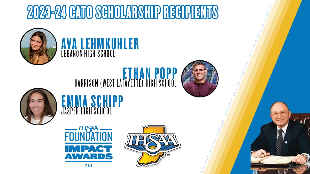 Through excellence in academics, community involvement, and sportsmanship, our 3rd group of recipients embody the values of their scholarship Celebrate their accomplishments by texting ImpactStars to 317-943-9030 to send a note. @lebanontigers | @RaiderUpdates | @JasperAthletic