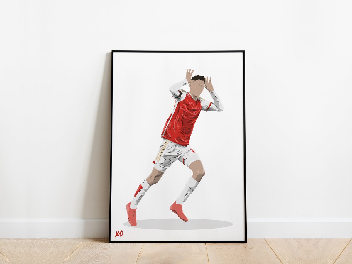 Arsenal fans, to celebrate Havertz' POTM nomination for April, you can get this poster for as little as £1! #Arsenal #POTM #havertz