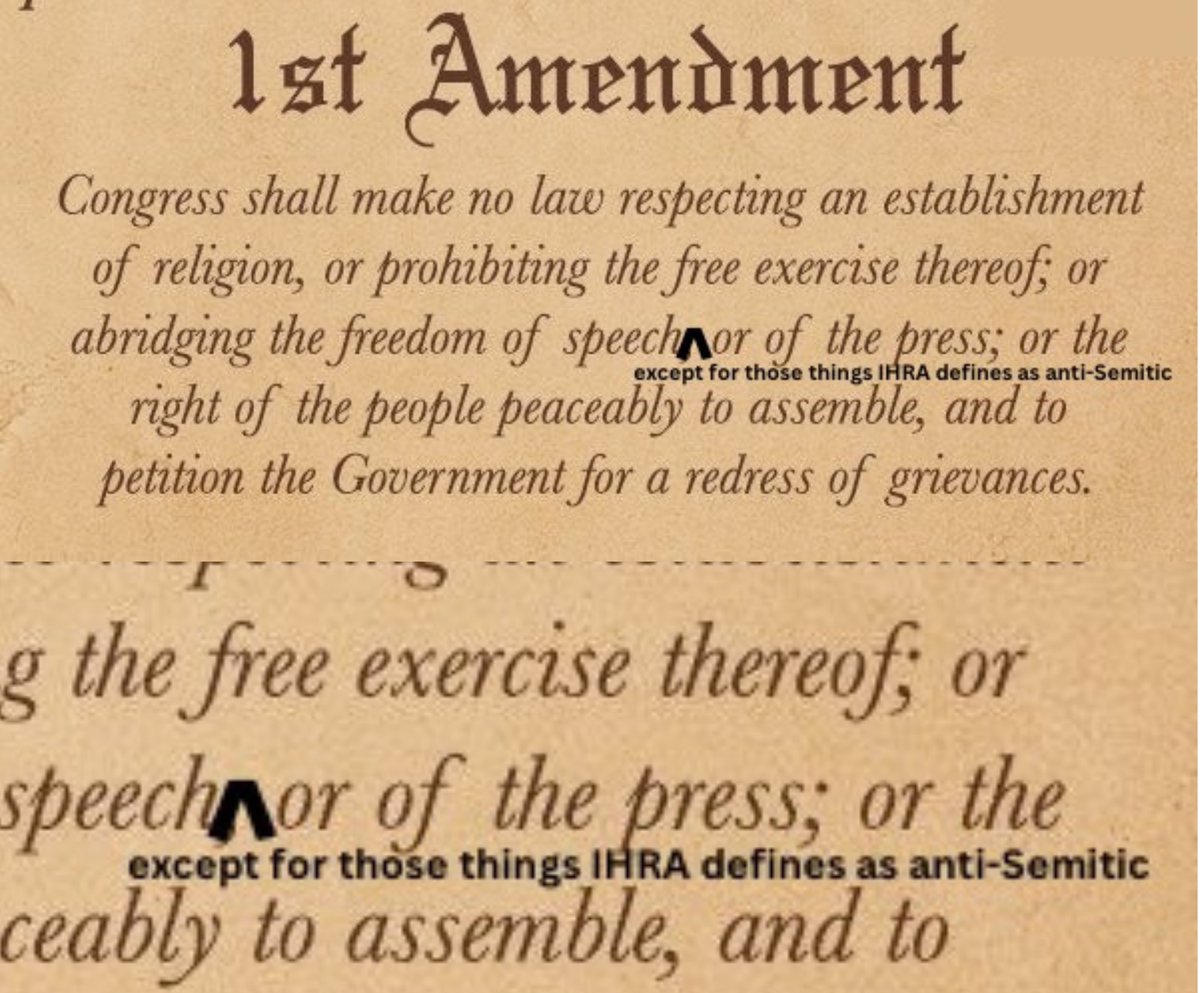 Those complaining about the AIPAC-funded “anti-Semitism” bill haven’t read the Constitution with a magnifying glass.
