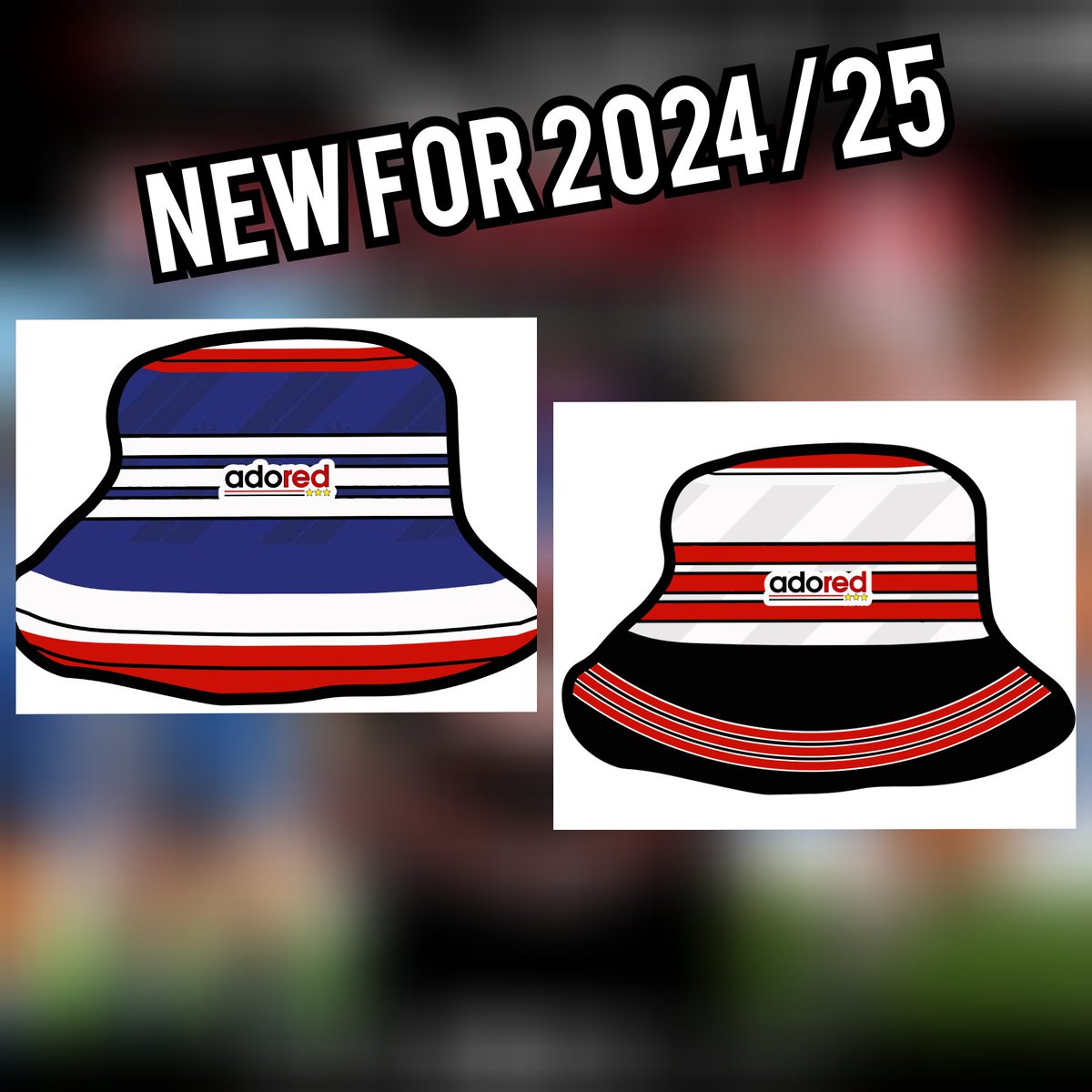 Ar we game??? I wasn't going to bother but these hats NOT BEING Done is criminal. Will be for BIGGER Heads this time, aiming at 60-62cm Reversible as Normal 2Hats in 1. *NO LOGO THIS TIME* Robbo/Whiteside adoRED 86/87 Bucket Hats COMING SOON Please RT