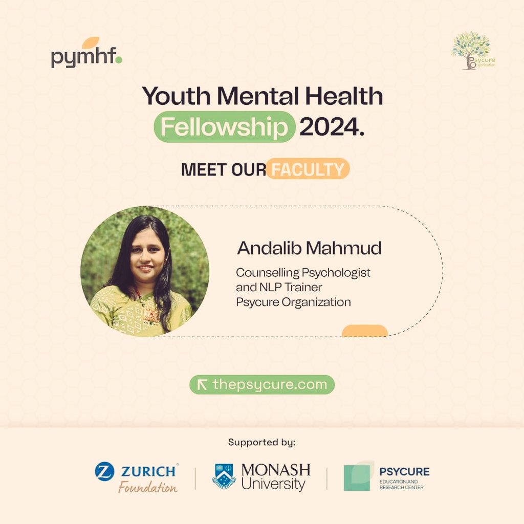 Proud to be the part of Youth Mental Health Fellowship 2024. #Mentalhealth #YouthEmpowerment