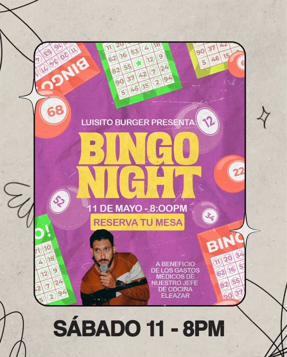 auripues's tweet image. En Luisito haremos un bingo para seguir recaudando fondos para la operación de Eliazar!! Será el 11 de este mes como pueden ver acá en el flyer y pues de verdad muchas gracias a todos los que han colaborado y a los que participarán en el evento🫂🫡💕 #pzo