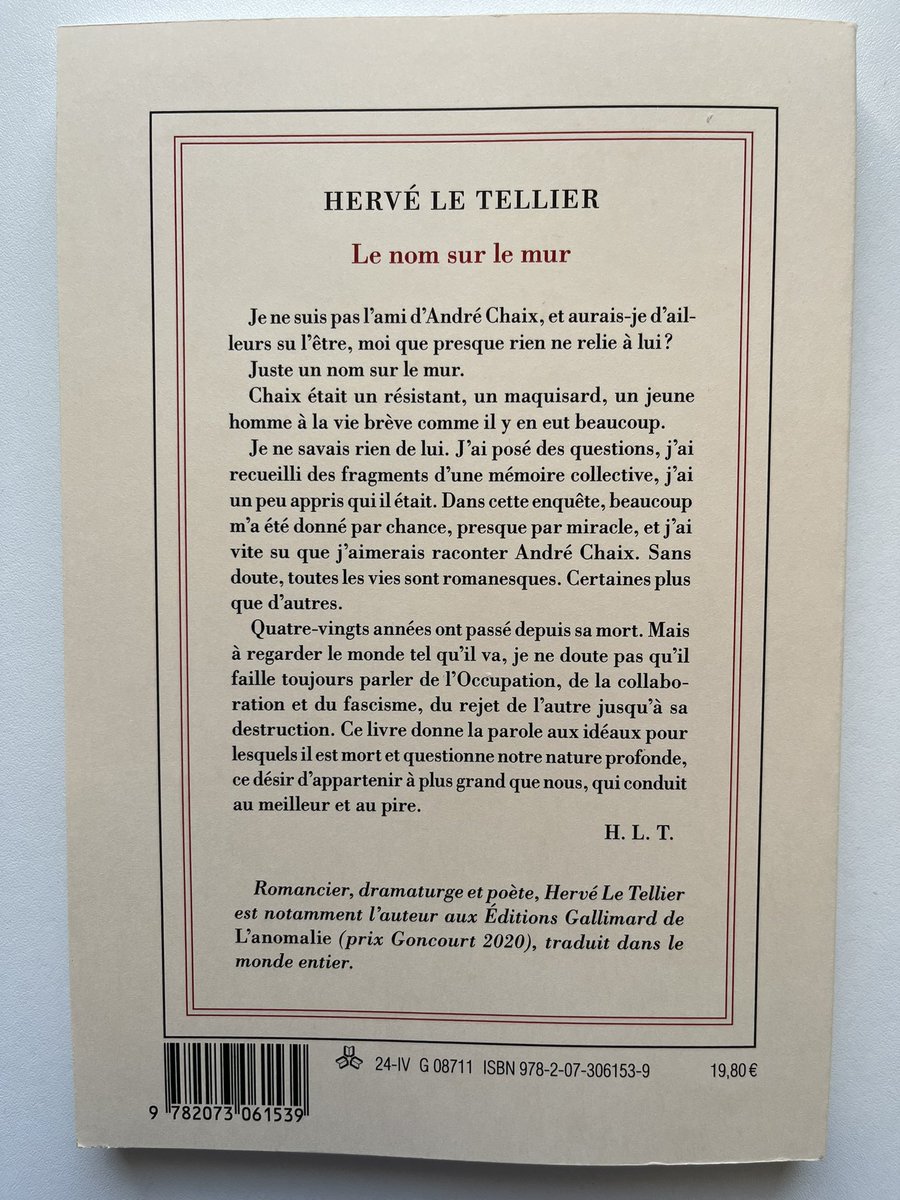 « Mes colères intimes, c’est avant tout l’injustice et la manière dont quelqu’un qui s’engage meurt à vingt ans sans même avoir pu voir, et c’est tellement dommage, la libération de Paris, ou la libération de Montélimar qui a lieu le lendemain de sa mort […] Et cette idée qu’un…