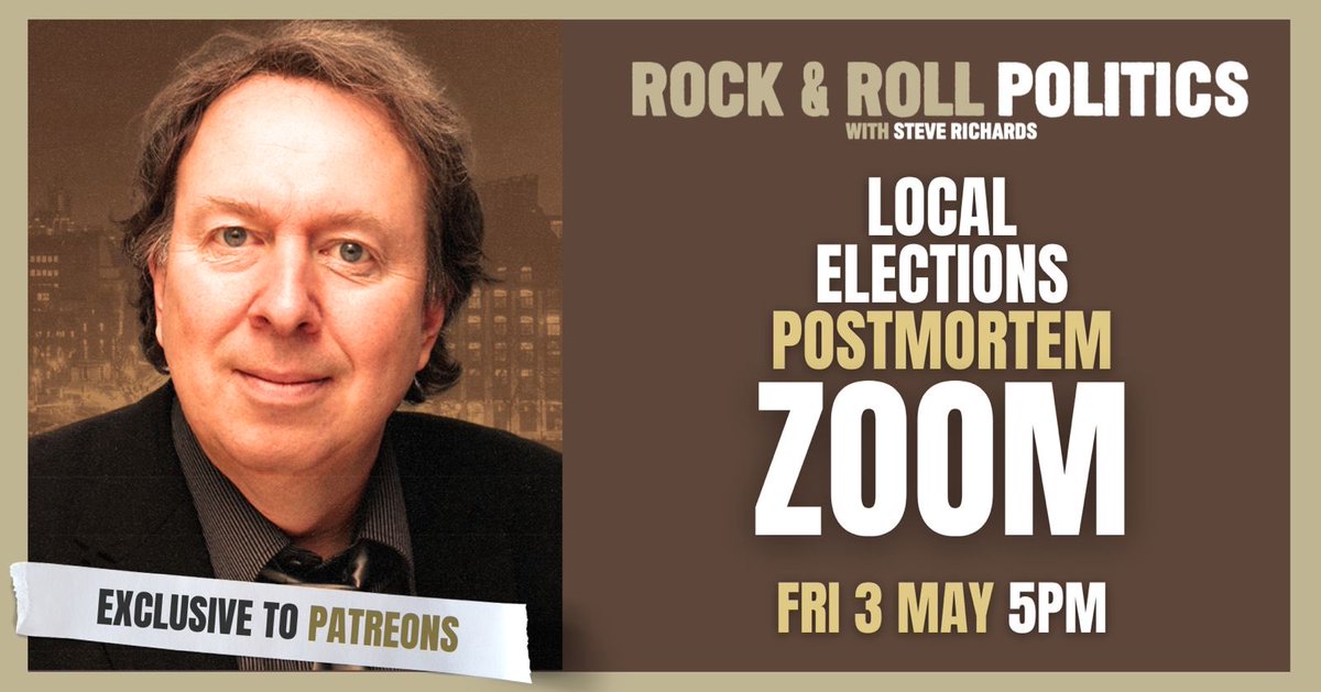 Quick.. sign on to patreon version of Rock n Roll Politics for live session at 5pm tomorrow..the co-operative will need to delve deep : patreon.com/posts/join-roc…