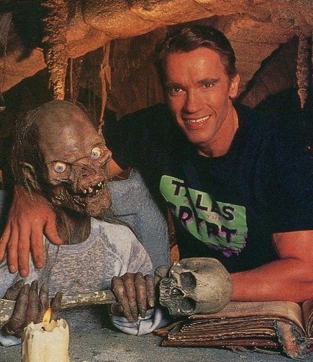 The Cryptkeeper and Arnold Schwarzenegger are on your timeline.